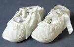Vintage White Mesh Type Baby Shoes