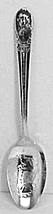Vintage THOMAS JEFFERSON Silverplate Spoon (Image1)
