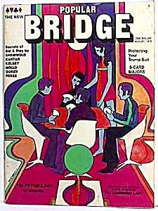 1970 Mod Popular Bridge Magazine Must See
