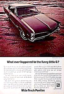 1967 Sporty PONTIAC Magazine Ad (Image1)