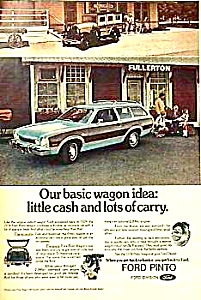1974 FORD PINTO WAGON Automobile Ad (Image1)