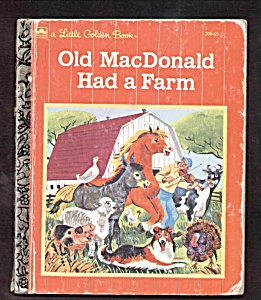 Old Macdonald Had A Farm - Little Golden Book