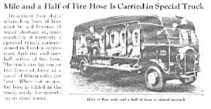 1937 Fire Apparatus/special Truck Mag Article