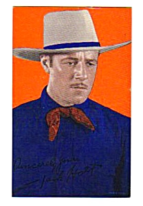 1940s JACK HOLT COWBOY Color Penny Arcade Card (Image1)