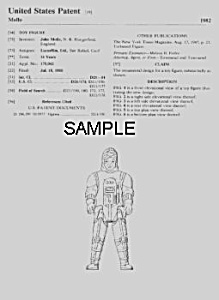 Patent: 1980s Star Wars Dengar Toy Figure