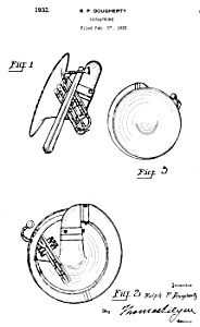 Patent Art: 1930s Sousaphone Musical Instrument