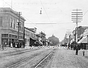 c.1909 SANTA CLARA, CALIFORNIA Street Photo - 8 x 10 (Image1)