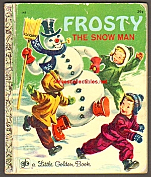 Frosty The Snowman - Little Golden Book
