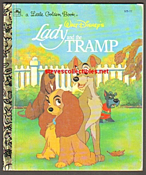 Walt Disney Lady And The Tramp - Little Golden Book