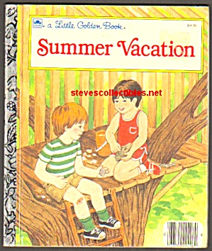 Summer Vacation - Little Golden Book