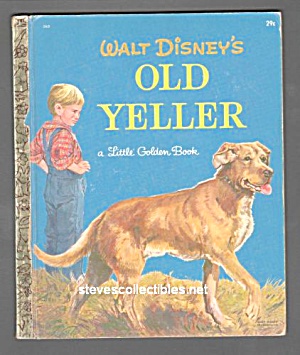 Old Yeller - Disney - Little Golden Book - 1957