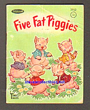 FIVE FAT PIGGIES Tiny Tales Book - 1950 (Image1)