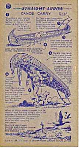 1950 Nabisco Shredded Wheat Collector Card