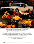 1964 LINCOLN CONTINENTAL Auto Ad