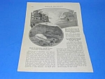 1926 PARACHUTE Cliff Testing Mag. Article