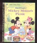 MICKEY MOUSE PICNIC Little Golden Book