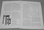 Click here to enlarge image and see more about item FU301AB1: 1911 MISSION TELEPHONE STAND/STOOL To Build Mag Article