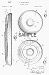 Patent Art: 1960s WHAM-O FRISBIE -matted