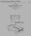 Patent Art: 1960s Murray PEDAL CAR-matted