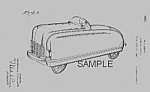 Patent Art: Amazing 1940s PEDAL CAR-matted