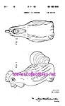 Patent Art: 1940s SHAWNEE ROOSTER Shaker - Matted