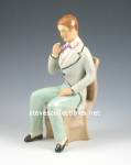 1920s POPPING THE QUESTION Porcelain Figurine