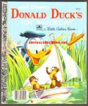 DONALD DUCK Toy Sailboat Little Golden Book