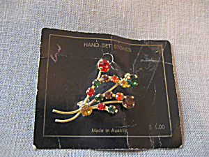 Hand Set Stones Brooch from Austria (Image1)