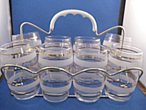 Barrel Style Glasses with Holder (Image1)