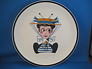 Victorian Lady Canonsburg Plate