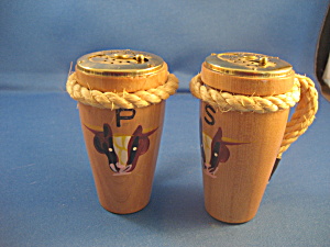 Wooden Salt and Pepper with Rope Handle (Image1)