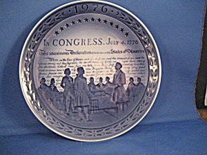 1976 Royal Copenhagen Bicentenary Plate (Image1)