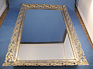 Gold Framed Vanity Mirror