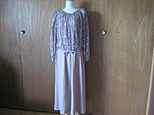 Lace Top Floor Dress (Image1)