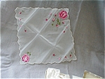 Click to view larger image of Embroidered Handkerchief (Image1)