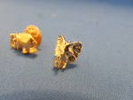 Click to view larger image of Elephant Earrings and Tac Pin (Image3)