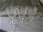 Holly Depression Water Glasses