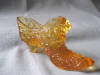 Click to view larger image of Fenton Amber Glass Shoe (Image2)