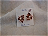 Click to view larger image of Copper and Imitation Goldstone Leaf Earrings (Image2)