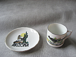 Click to view larger image of Arizona Cup and Saucer Souvenir (Image1)