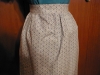 Click to view larger image of Homemade Blue Flowered Apron (Image2)