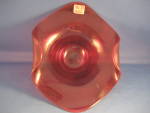Red Glass Viking Candy Dish