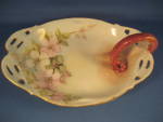 Click here to enlarge image and see more about item 8066AC: Racine Handled Candy Dish