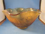 Click here to enlarge image and see more about item 8338DI: Amber Tiara Salad Bowl