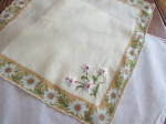 Click to view larger image of Two Flowered Handkerchief (Image2)