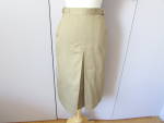 Click to view larger image of Abvien Light Brown Pleaded Wrap Skirt (Image3)