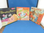 Click here to enlarge image and see more about item 9192AC: Aladdin, Sleeping Beauty, and Alice In Wonderland Records