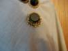 Click to view larger image of Onyx Brooch/Necklace and Earrings (Image2)