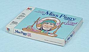 Miss Piggy Card Game, Milton Bradley, 1980