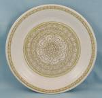 Click here to enlarge image and see more about item TE4045a-f: Franciscan – Hacienda Green – Bread & Butter Plate